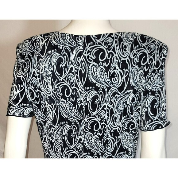 Connected Apparel Asymmetrical Layered Dress - Size 12 - Picture 7 of 9